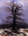 Oak In The Snow Romantic Caspar David Friedrich